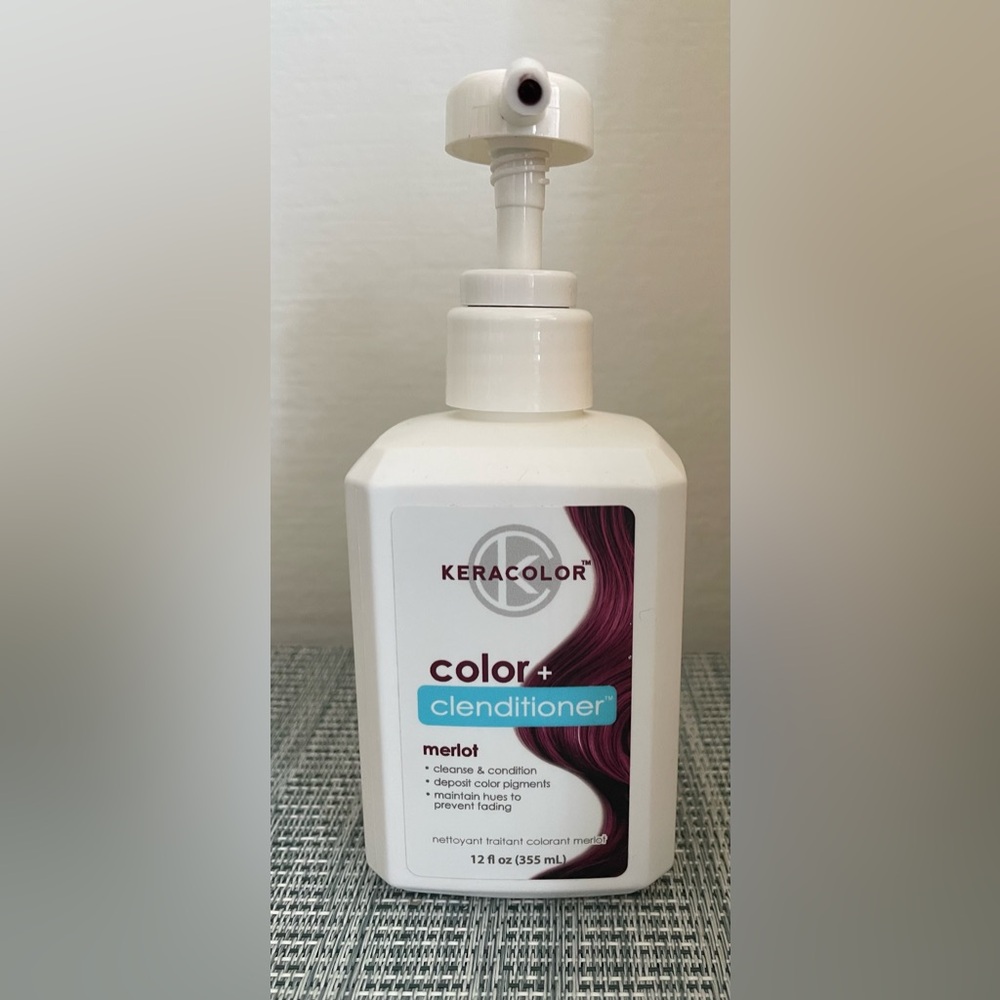 Merlot Color + Clenditioner - Cream 12 fl oz